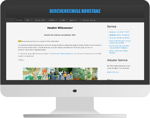 Berchenschule Konstanz – alte Webseite