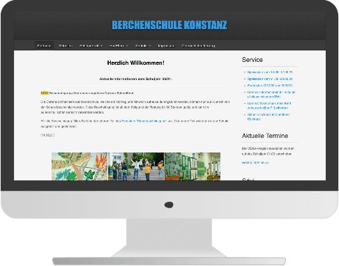Berchenschule Konstanz – alte Webseite