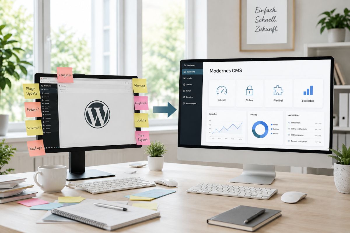 8 Anzeichen, dass Ihr Business WordPress entwachsen ist und es Zeit für ein modernes CMS ist
