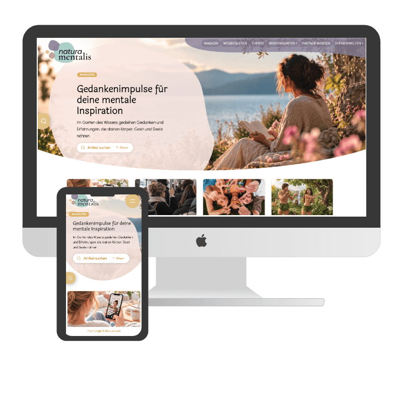 Screenshot naturamentalis Magazin